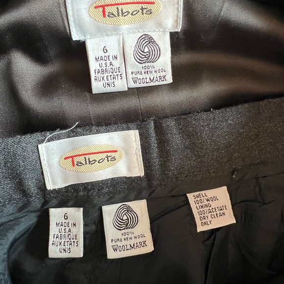Talbots wool suit size 6 - Picture 3 of 3